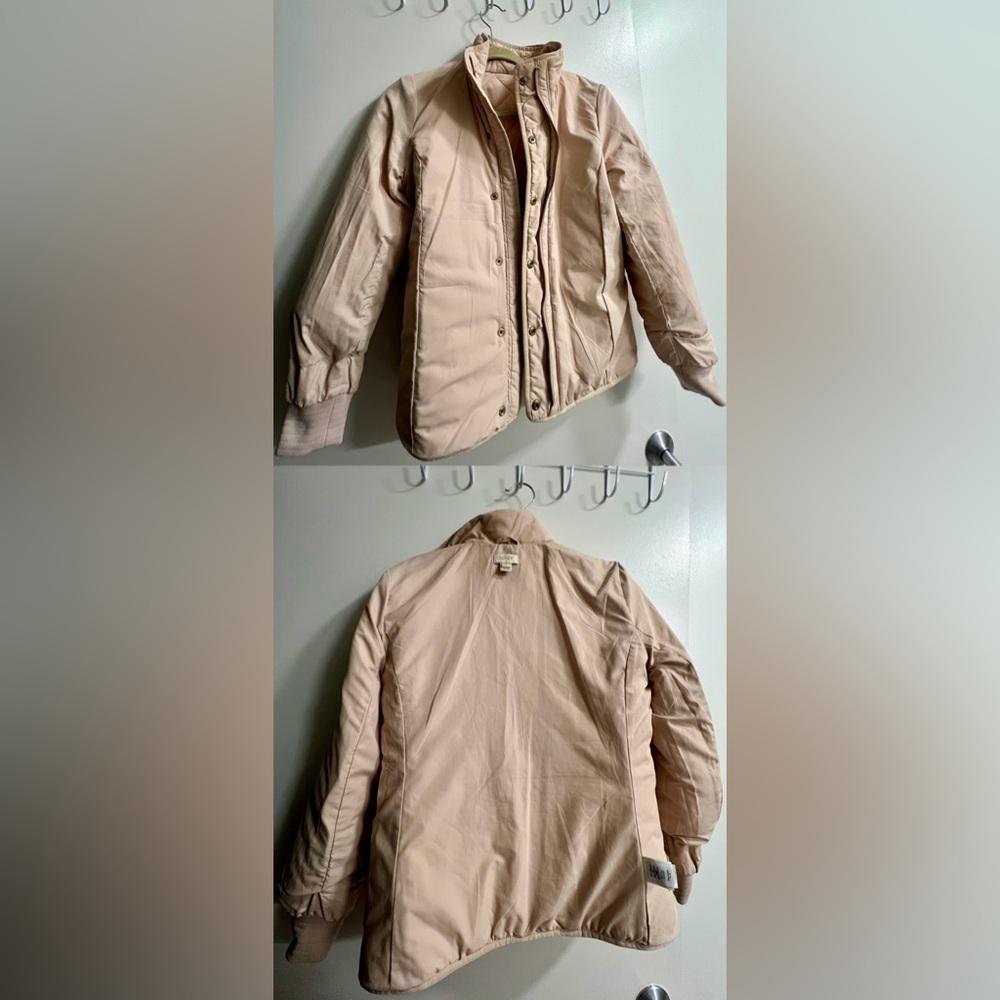 J. Crew | Women’s Beige Quilted Puffer Coat - Picture 14 of 14